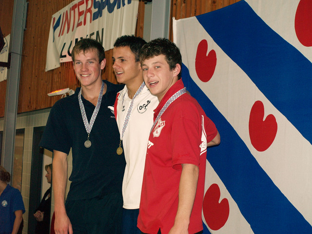 Arno Nieuwhof (rechts) brons