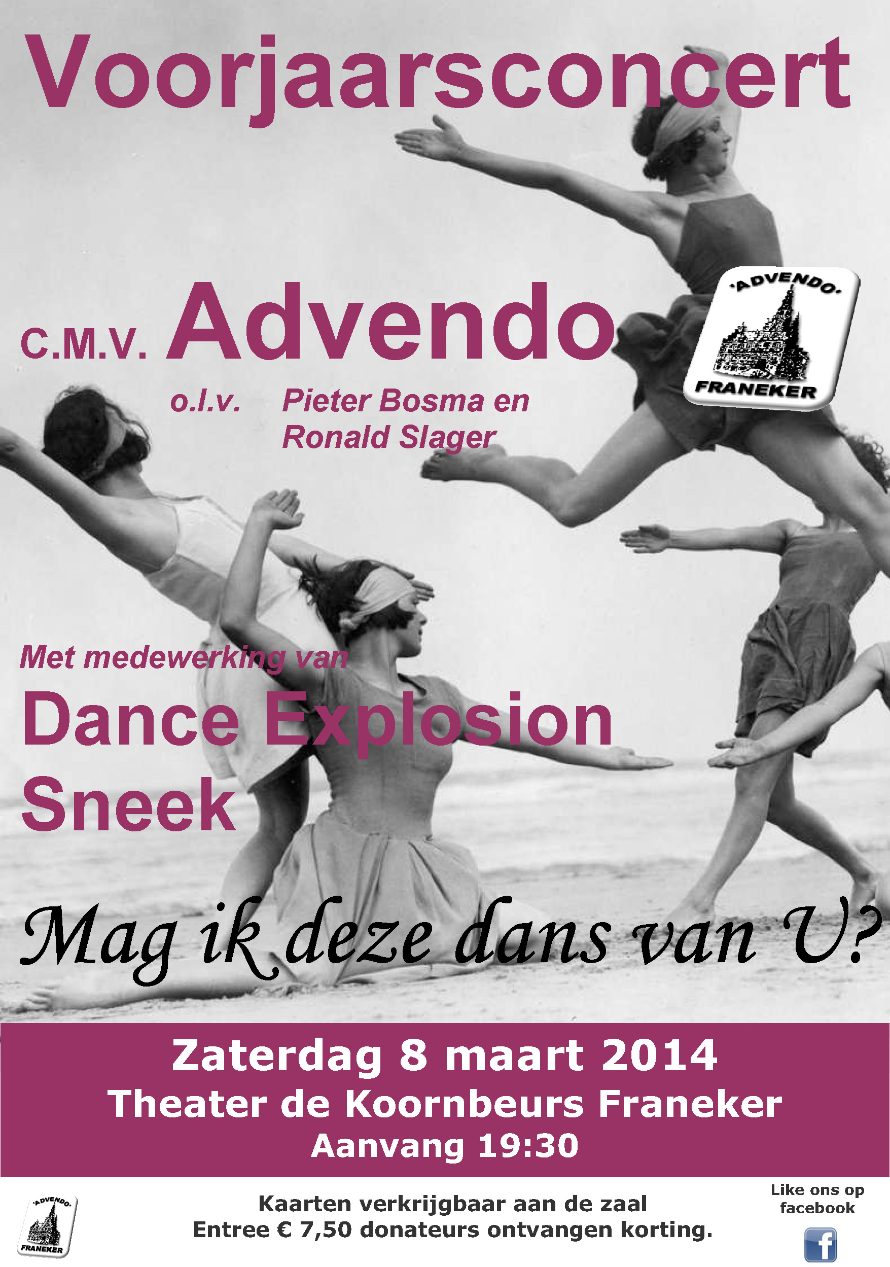 Poster voorjarsconcert