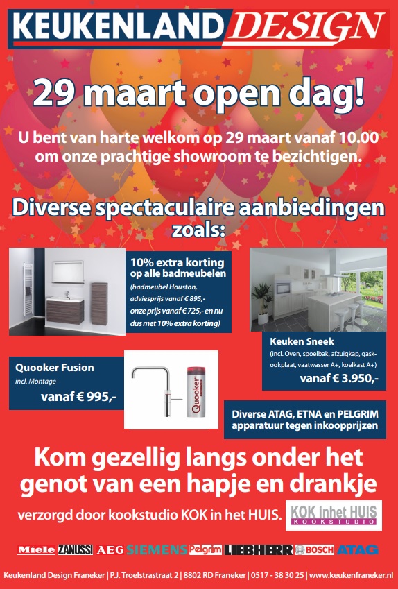 open-dag-keukenland