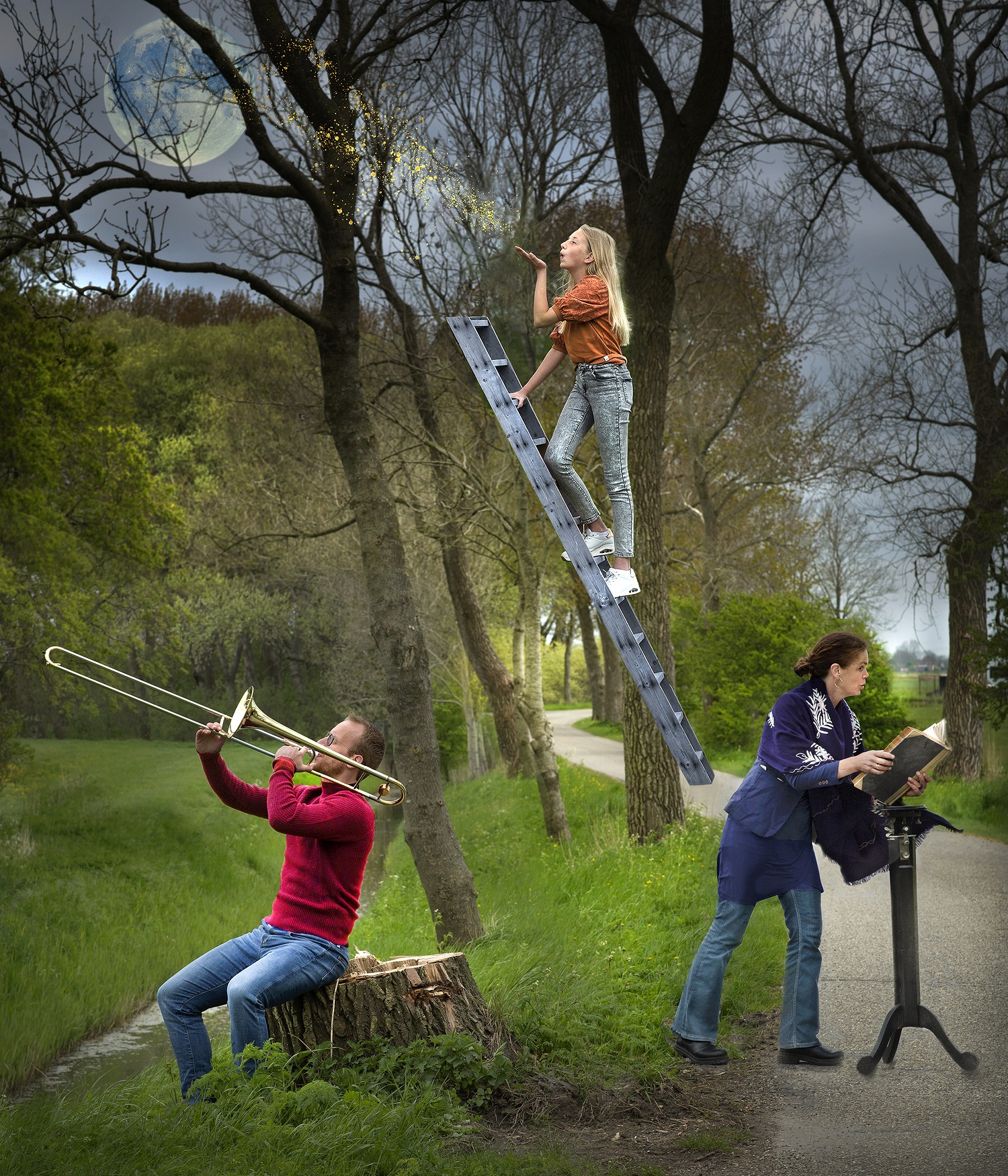 Foto wandeling Loop naar de Maan (fotograaf Joan van de Brug)