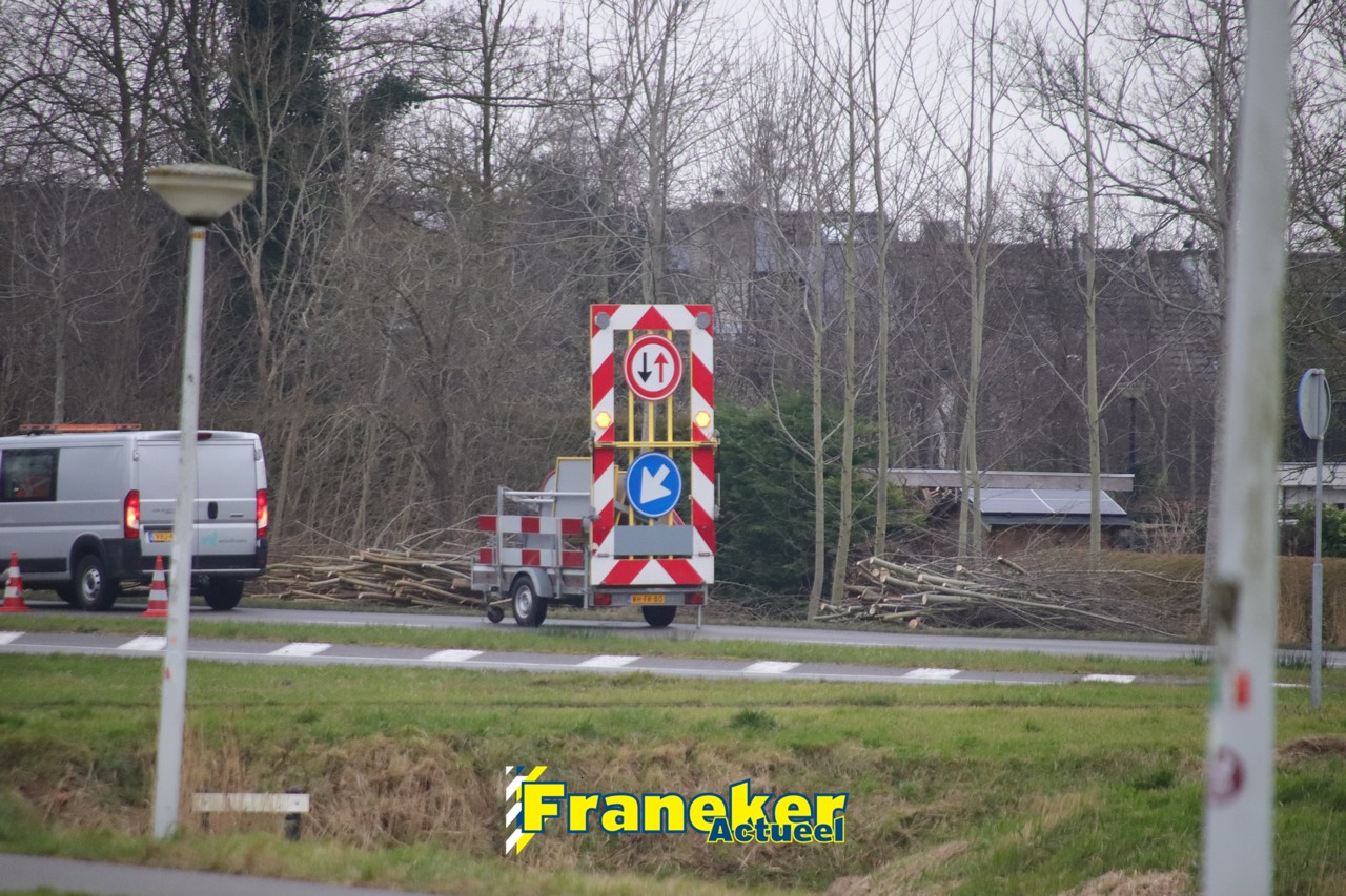 Wegwerkzaamheden in Menaam, Tzum en Achlum vanaf 2 maart