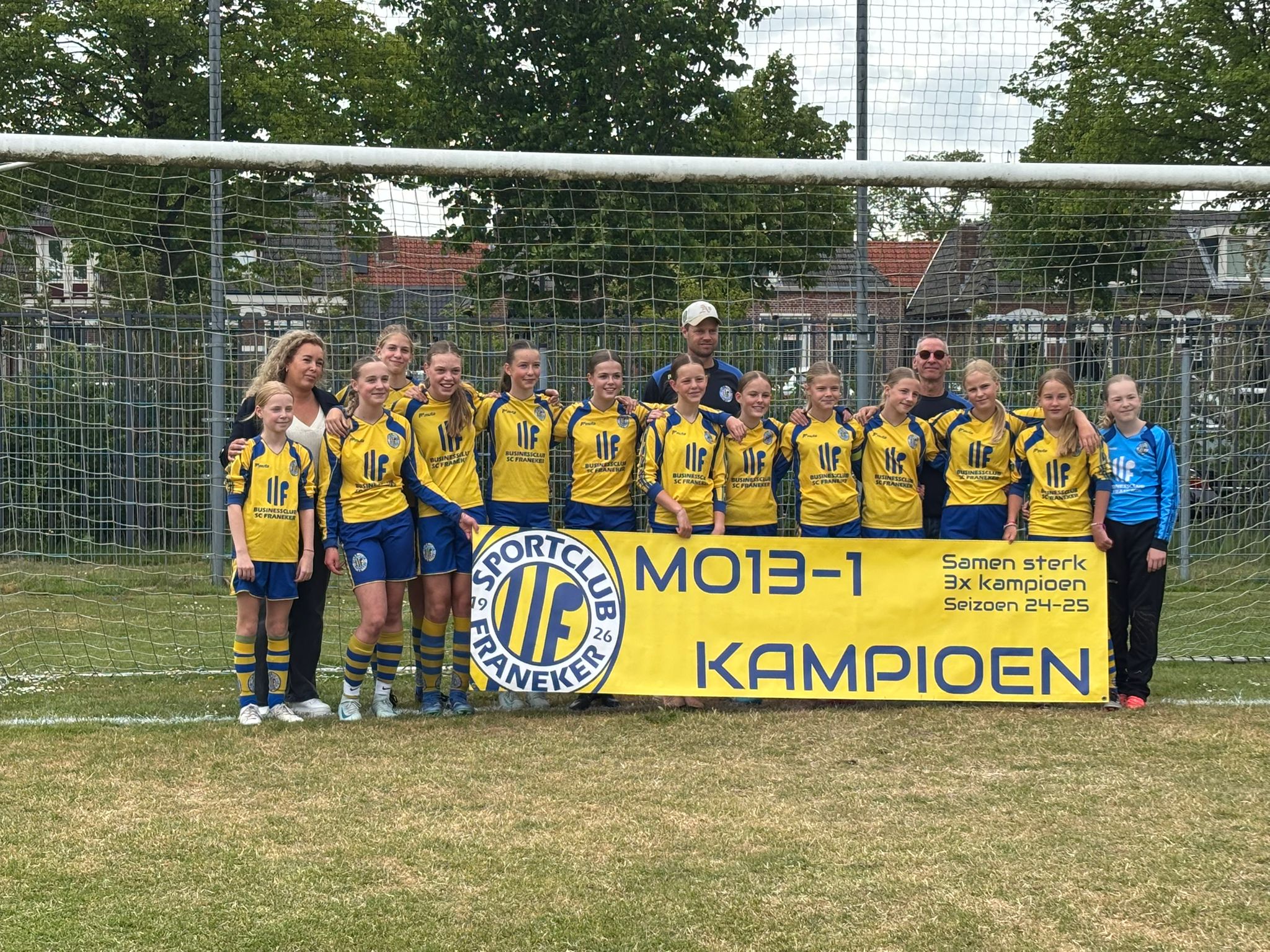 SC Franeker MO13-1 Kampioen in de Hoofdklasse