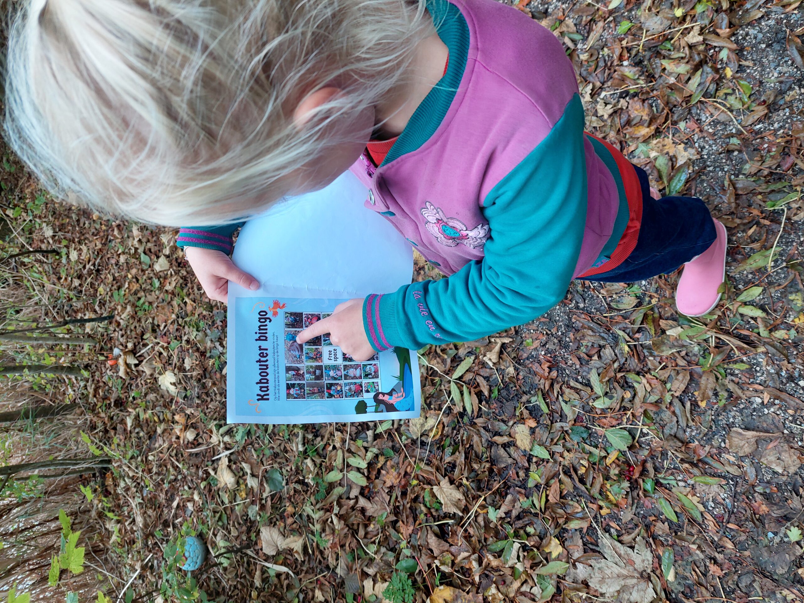 Kabouterbingo op het Kabouterpad