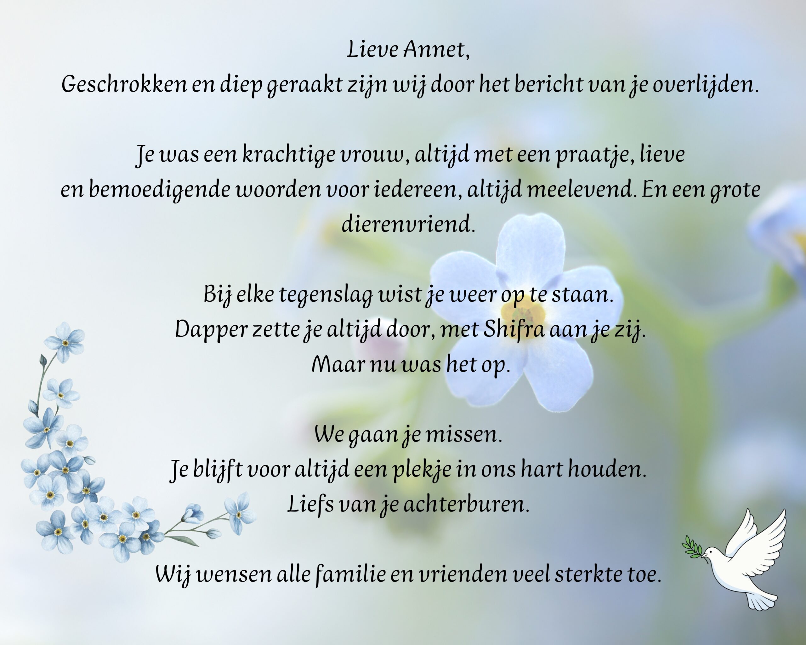 † Annet Meijers – Vonk