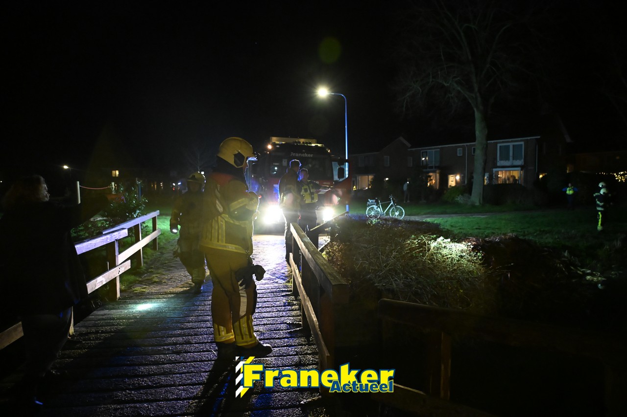 Persoon te water, melding blijkt loos alarm in Franeker