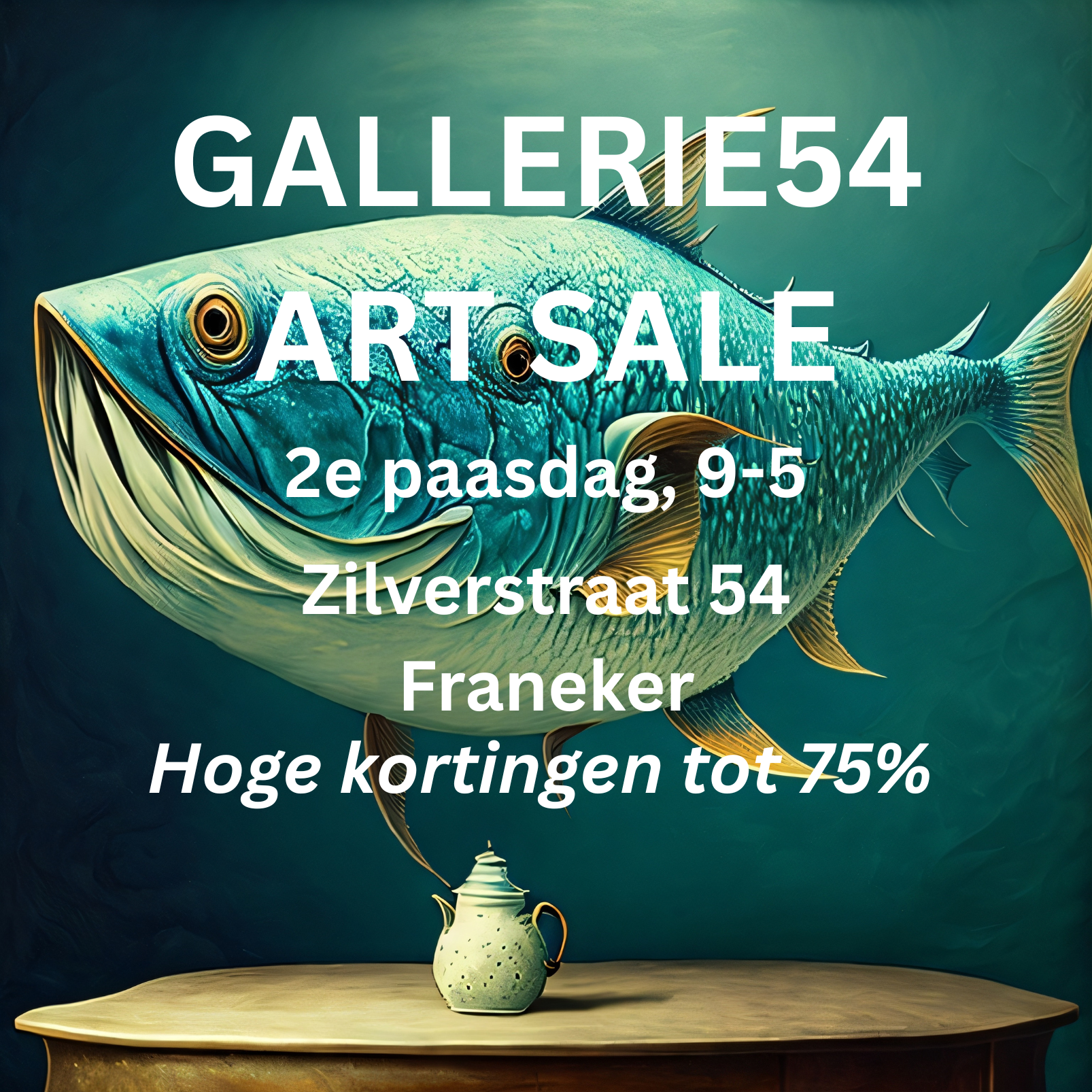 Exclusieve AI Art Sale bij Gallerie54!