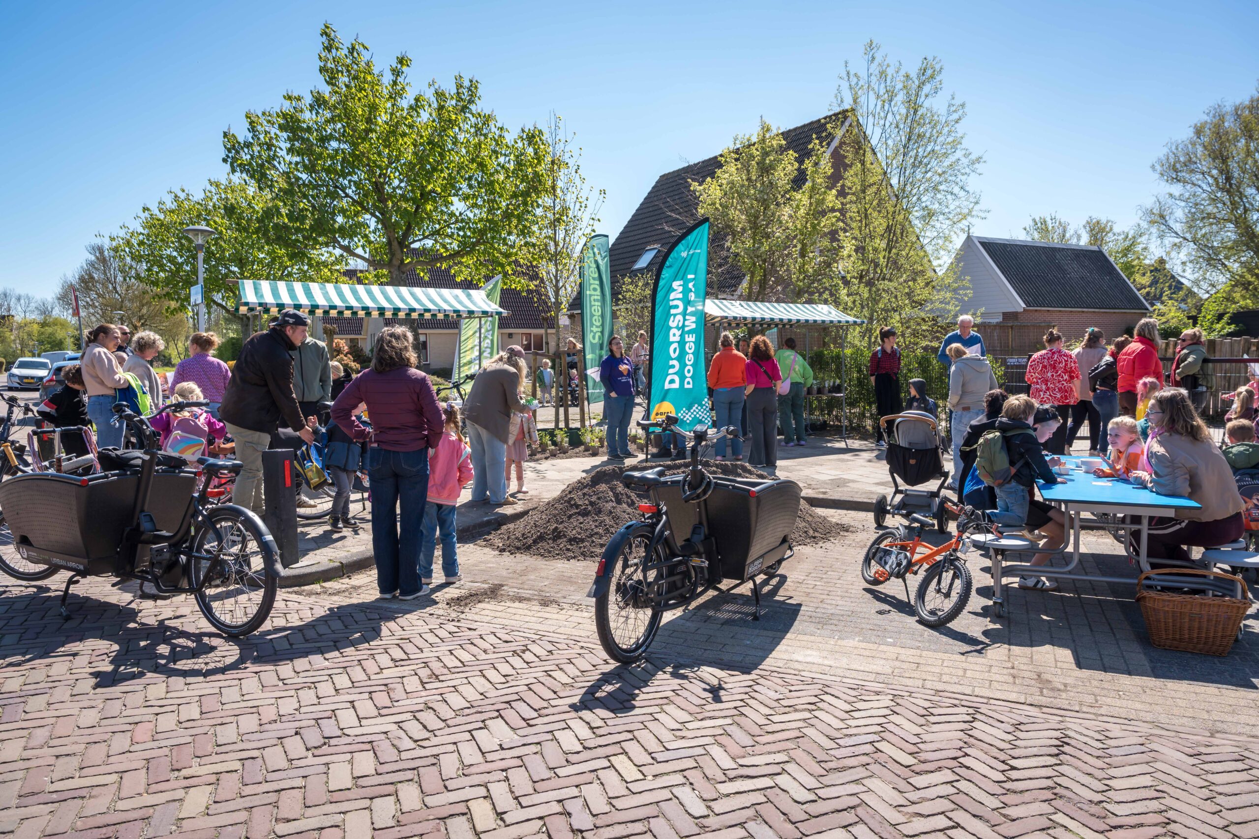 Minder “stien en mear grien” in Minnertsga