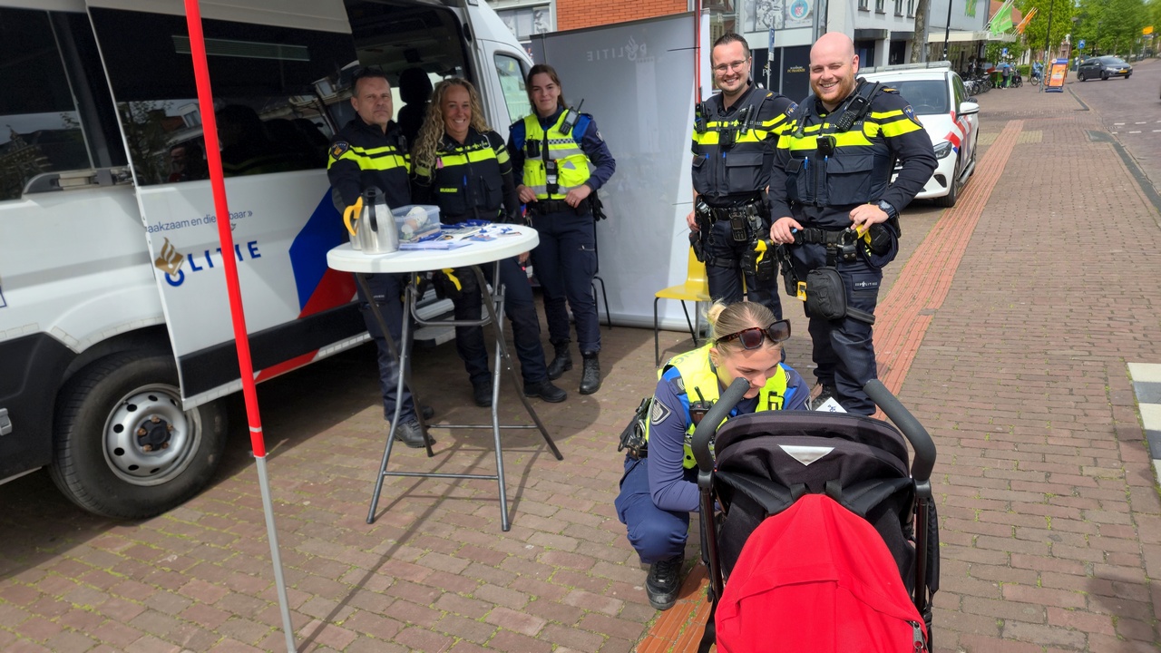 Politie en handhaving dichtbij: kom langs voor een goed gesprek.