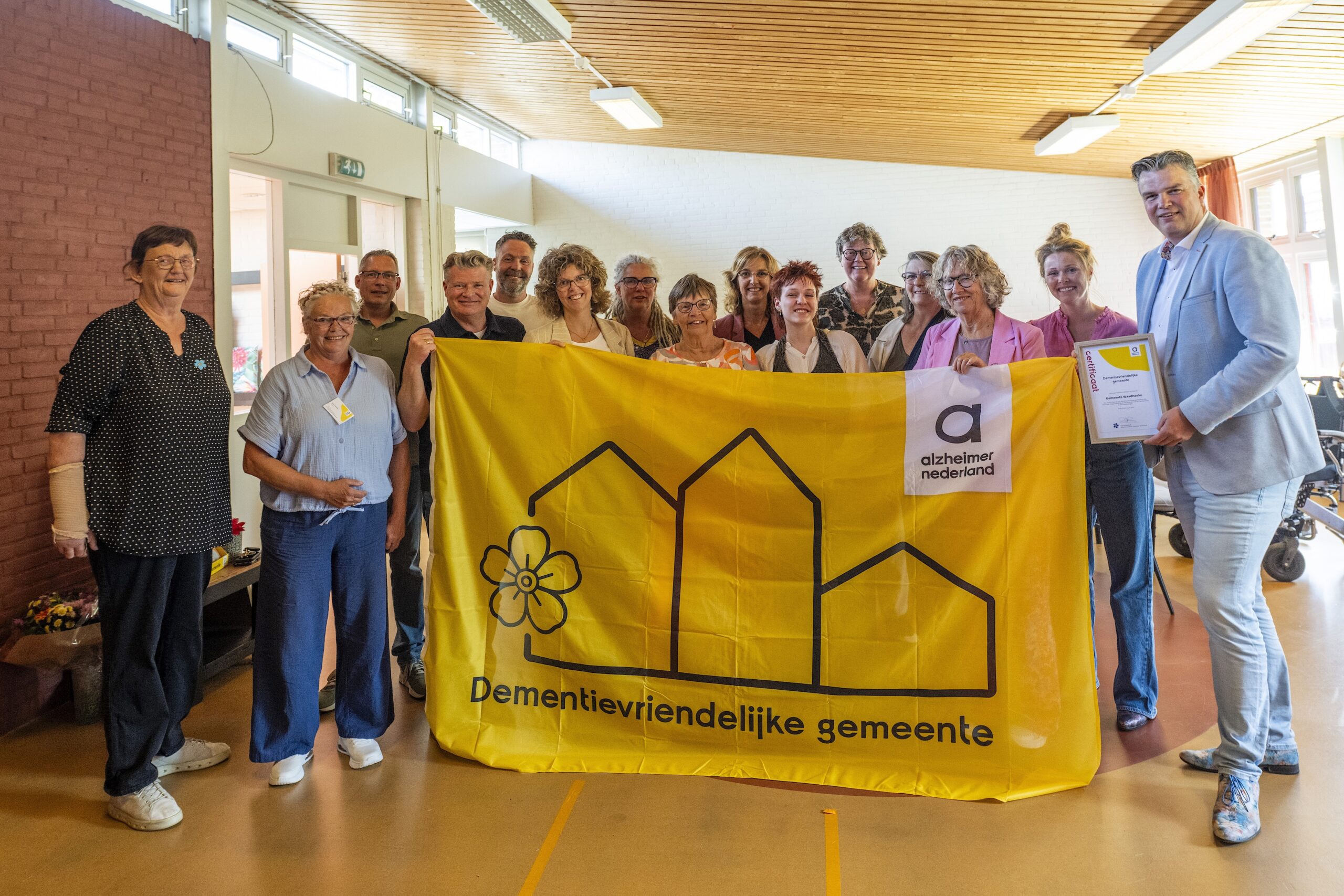 Waadhoeke officieel erkend als dementievriendelijke gemeente