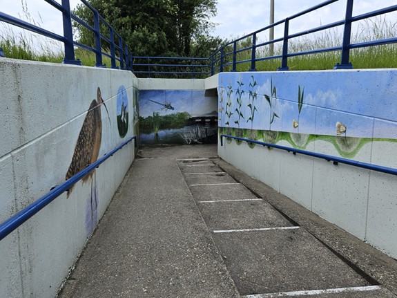 Onthulling naam en afronding kunstproject fietstunnel Getswerderdyk