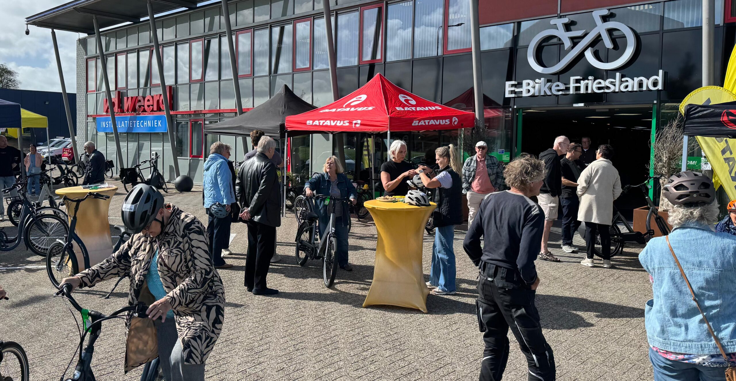 Lage Instap Event E-Bike Friesland trekt meer dan 400 bezoekers