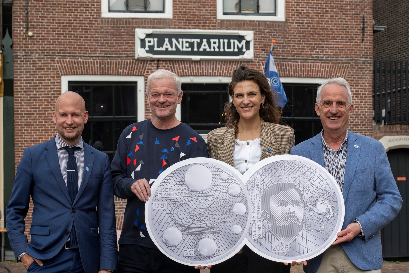 Planetarium Franeker krijgt eigen euromunt: ‘Een bijzondere erkenning’